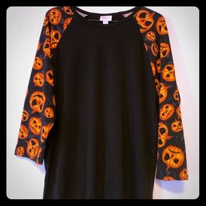 NWOT XL LuLaroe 🎃 Halloween 🎃 3/4 Sleeve Shirt